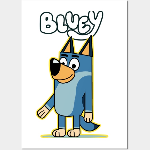 Bluey 2 Wall Art by bmron